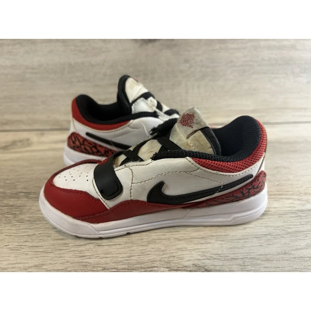 Nike Jordan Legacy 312 Low TD Chicago Red Sneakers Shoes CD9056-116 Size 9C